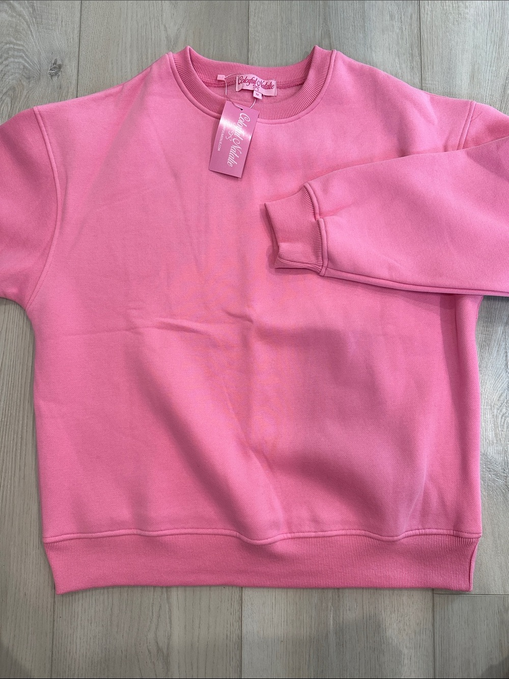 Colorful Natalie Giddy Up Sweatshirt